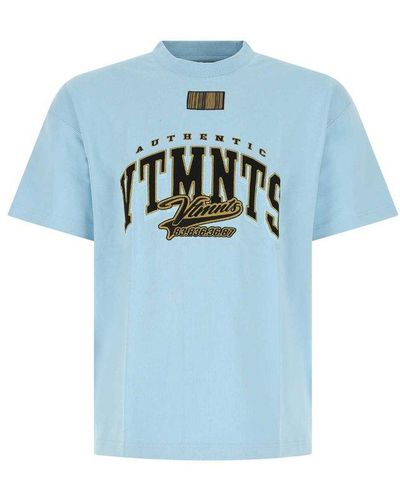 Blue VTMNTS T-shirts for Men | Lyst