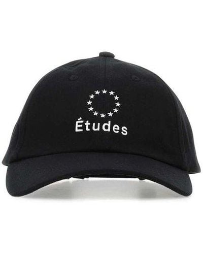 Etudes Studio Logo-embroidered Baseball Cap - Black