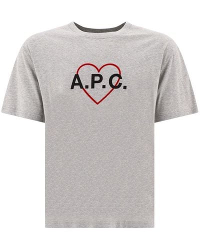 A.P.C. "billy" T-shirt - Grey