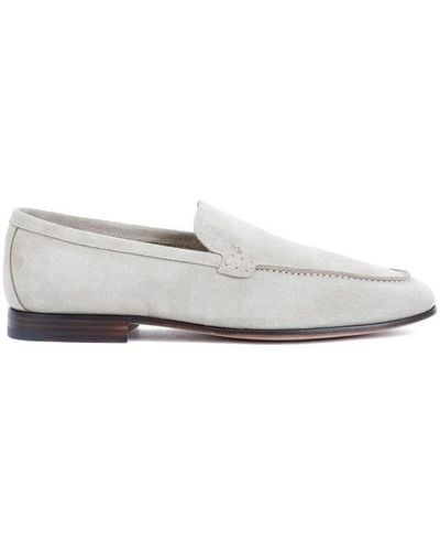 Church's Round-toe Slip-on Loafers - White