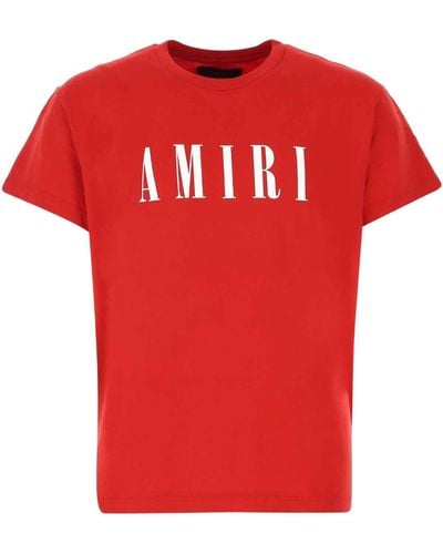 Amiri Core Logo Print T-shirt - Red