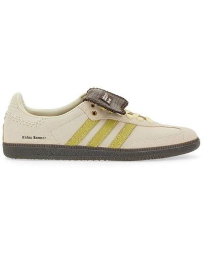 Adidas by Wales Bonner Logo Patch Lace-up Sneakers - Green