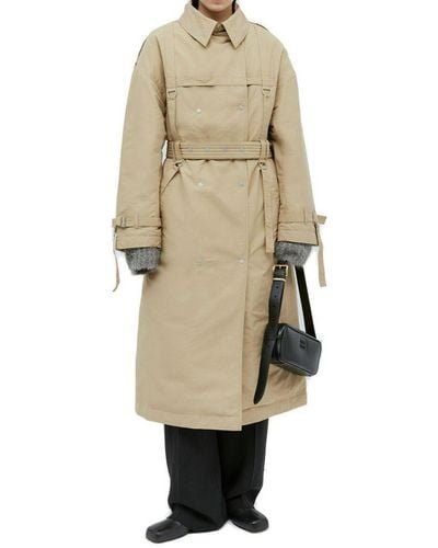 Canada Goose X Rokh Lightweight Down Strap Trench Coat - Natural