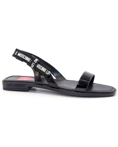 Love moschino deals flip flops