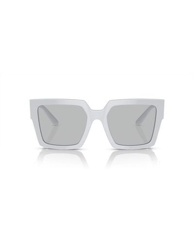 Dolce & Gabbana Square Frame Sunglasses - White