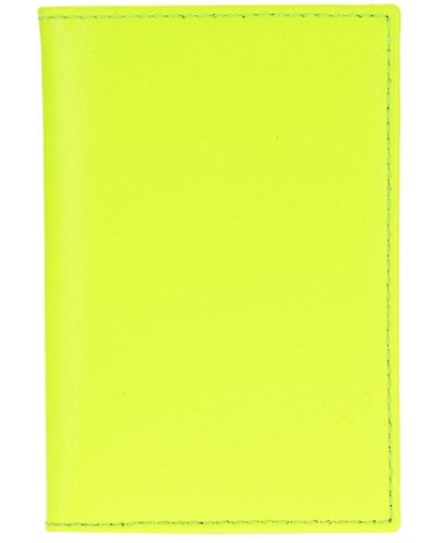Comme des Garçons New Super Fluo Wallet - Yellow
