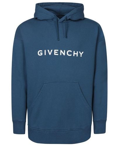 Givenchy Archetype Hoodie - Blue