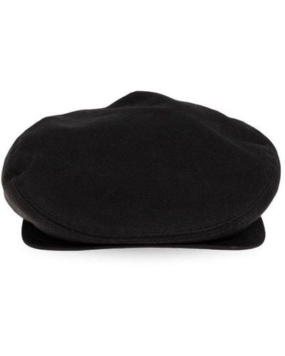 Dolce & Gabbana Cotton Flat Cap, - Black