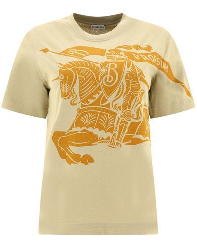 Burberry "Ekd" T-Shirt - Yellow
