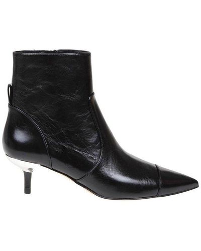 Michael Kors ‘Kadence’ Heeled Ankle Boots - Black