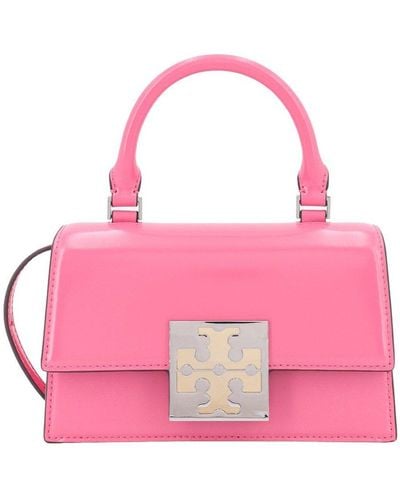 Tory Burch Bon Bon Mini Top Handle Bag - Pink