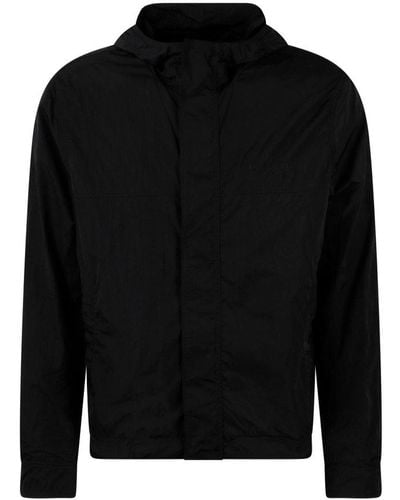 Dior Zip-up Hooded Jacket - Black