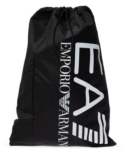 EA7 Backpack With Logo - Black