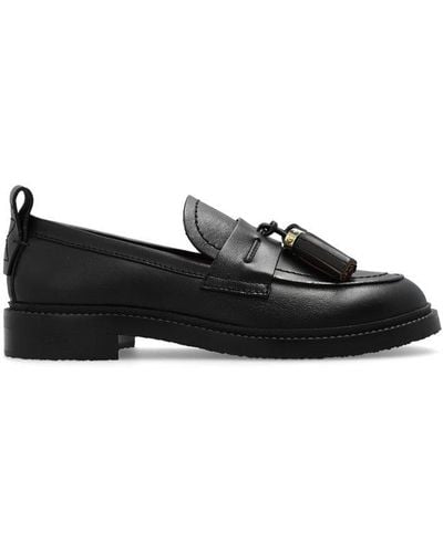 See By Chloé Skyie Leather Loafers - Black