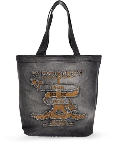Y. Project Shopper Bag - Black