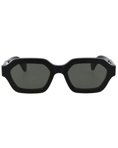 Retrosuperfuture Pooch Square Frame Sunglasses - Black