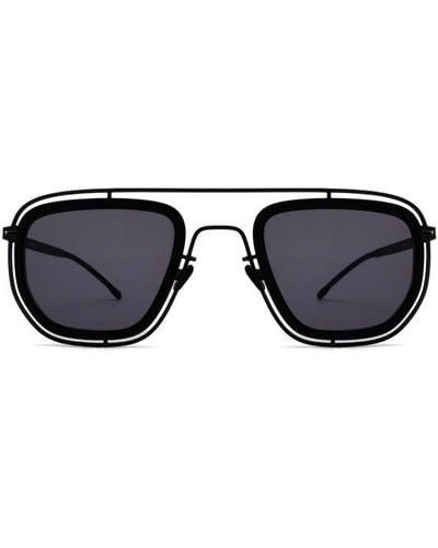 Mykita Ferlo Aviator Frame Sunglasses - Black