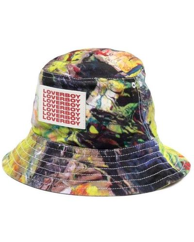 Charles Jeffrey Graphic Printed Bucket Hat - Multicolour