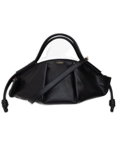 Loewe Paseo Top Handle Bag - Black