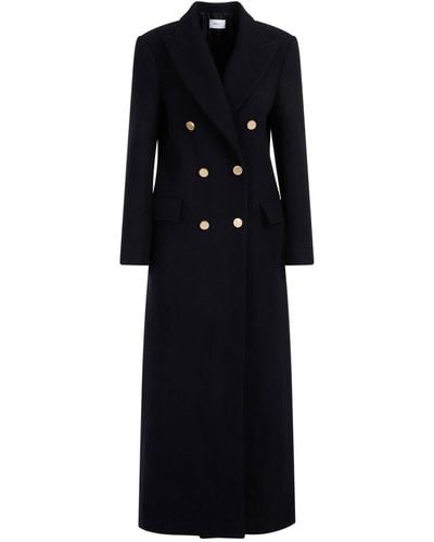 Bally Virgin Wool Long Coat - Black