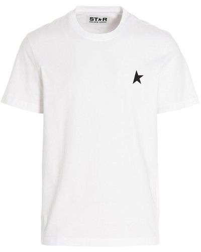 Golden Goose Star Printed Crewneck T-shirt - White