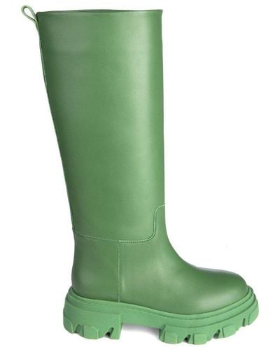 Gia Borghini Couture Boots - Green