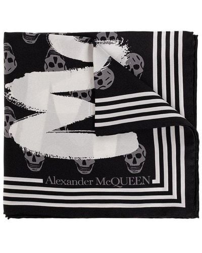 Alexander McQueen Foulard - Black