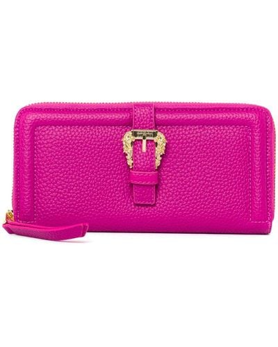 Versace Couture 1 Continental Zipped Wallet - Purple