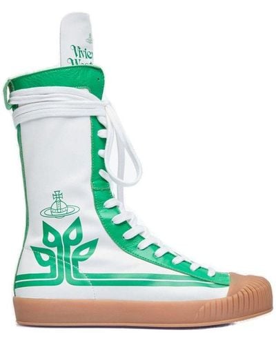 Vivienne Westwood Boxing Boots - Green
