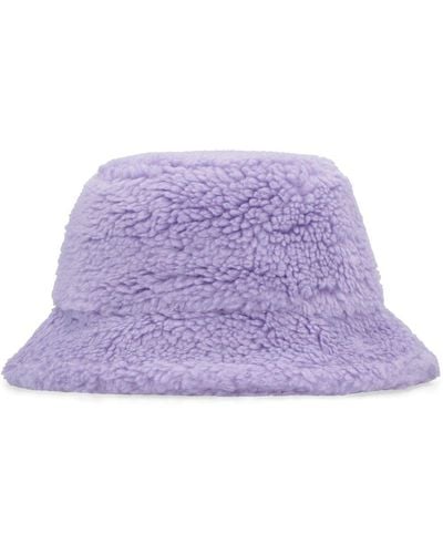 Stand Studio Wera Faux-fur Bucket Hat - Purple