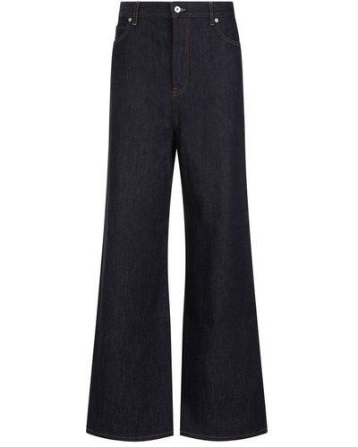 Loewe Wide Leg Jeans - Blue