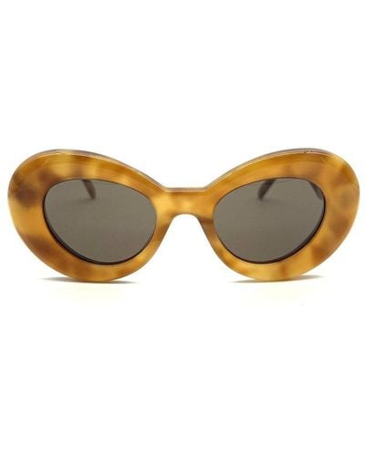Loewe Cat-eye Frame Sunglasses - Yellow