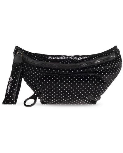 See By Chloé Joy Rider Zip-up Belt Bag - Black