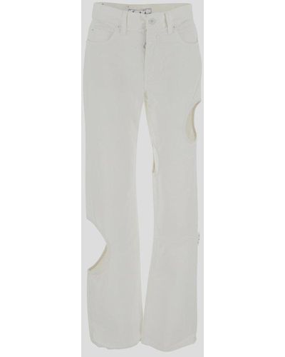 Off-White c/o Virgil Abloh Jeans - White
