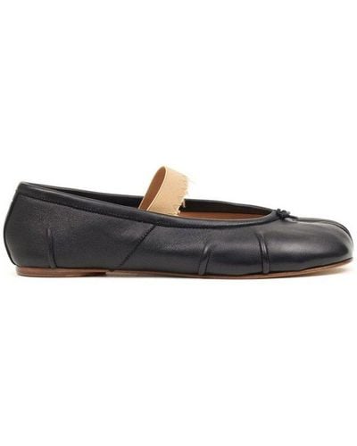 Maison Margiela Slip-on Flat Shoes - Black