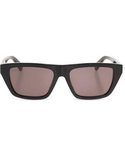 Bottega Veneta Square Frame Sunglasses - Black
