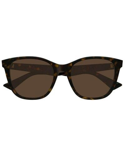 Bottega Veneta Wayfarer-frame Sunglasses - Gray