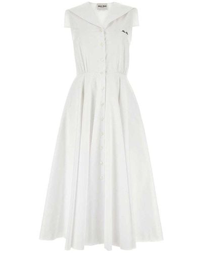 Miu Miu Dress - White