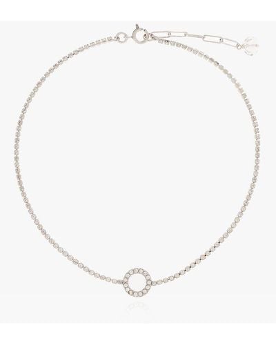 Isabel Marant Crystal Necklace - White