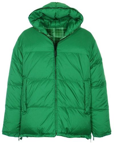 Marni Ripstop Reversible Padded Jacket - Green