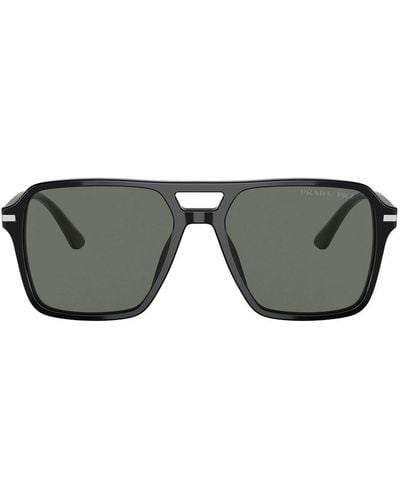 Prada Square Frame Sunglasses - Grey