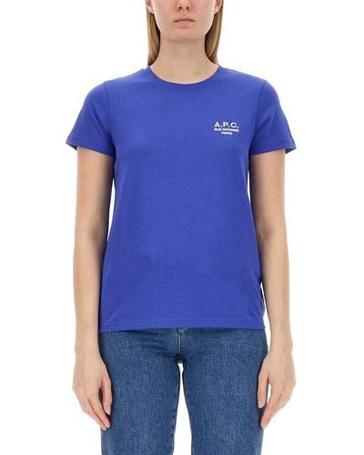 A.P.C. T-shirt Denise - Blue