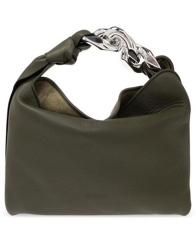 JW Anderson Chain-detailed Small Shoulder Bag - Black