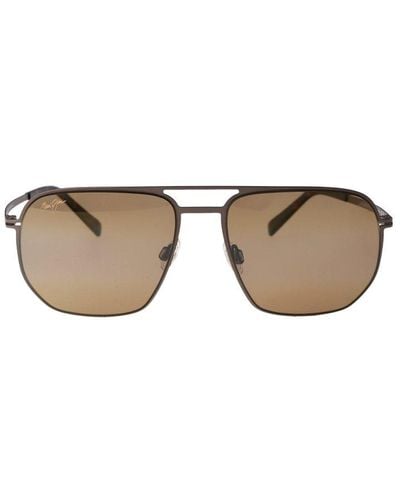 Maui Jim Sharks Cove Polarized Sunglasses - Brown