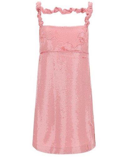 Ganni Sequins Dress - Pink