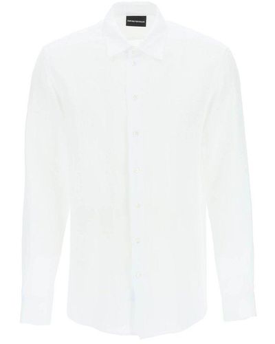 Emporio Armani Casual shirts and button-up shirts for Men | Online Sale ...