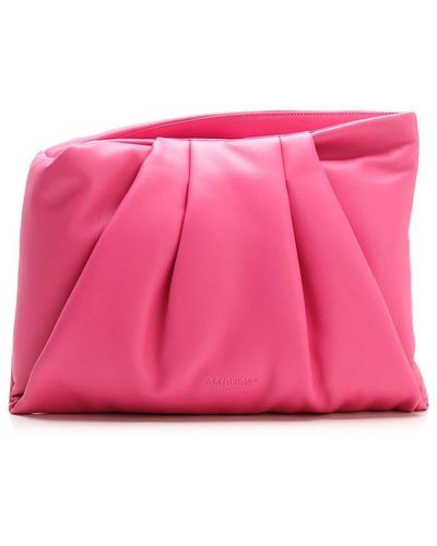 Ambush Wrap Clutch Bag - Pink
