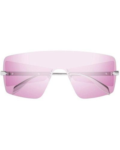 Alexander McQueen Aviator Sunglasses - Pink