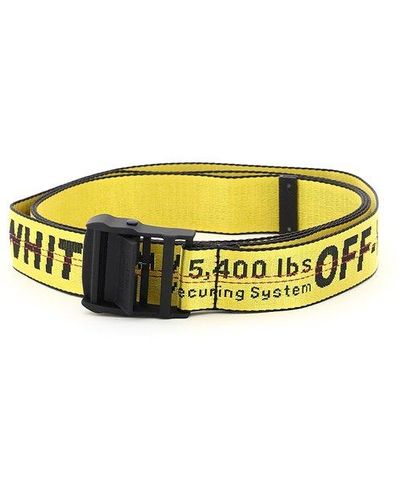 Off-White c/o Virgil Abloh Industrial Buckle Belt - Yellow