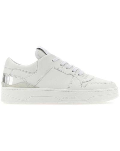 Jimmy Choo Florent/m Low-top Trainers - White
